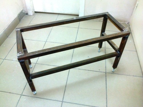 подставка под топку (для облицовки), проф.труба 250*250*2 мм